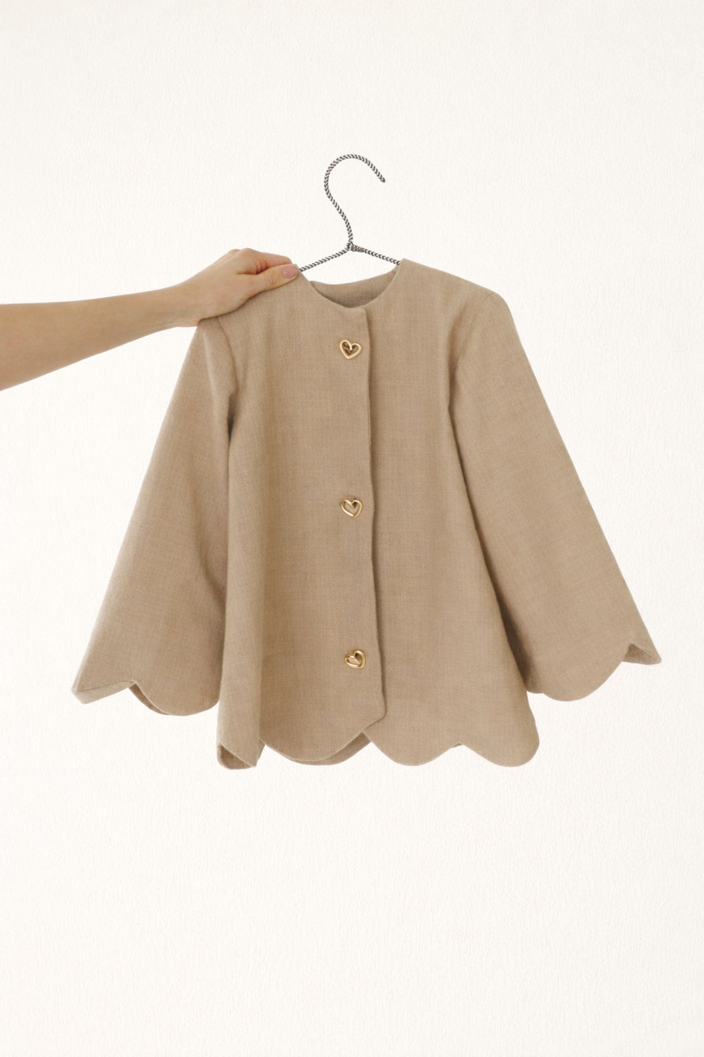 Sweetheart Linen Coat