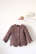 Sweetheart Wool Coat Brown