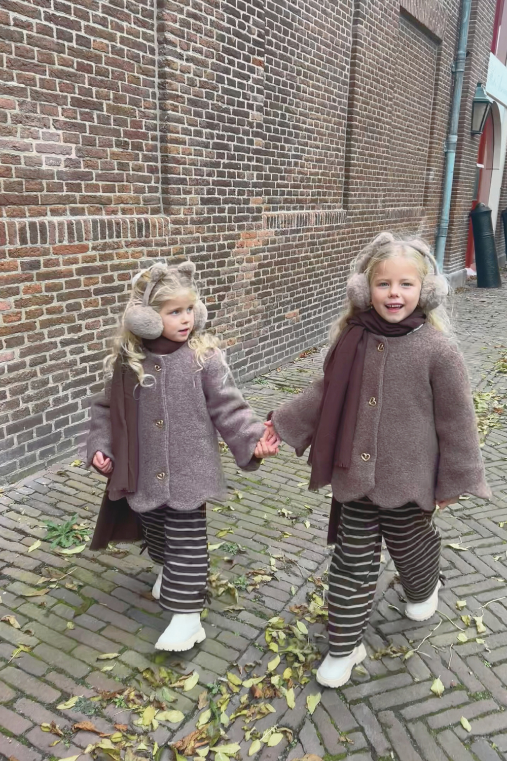 Sweetheart Wool Coat Brown