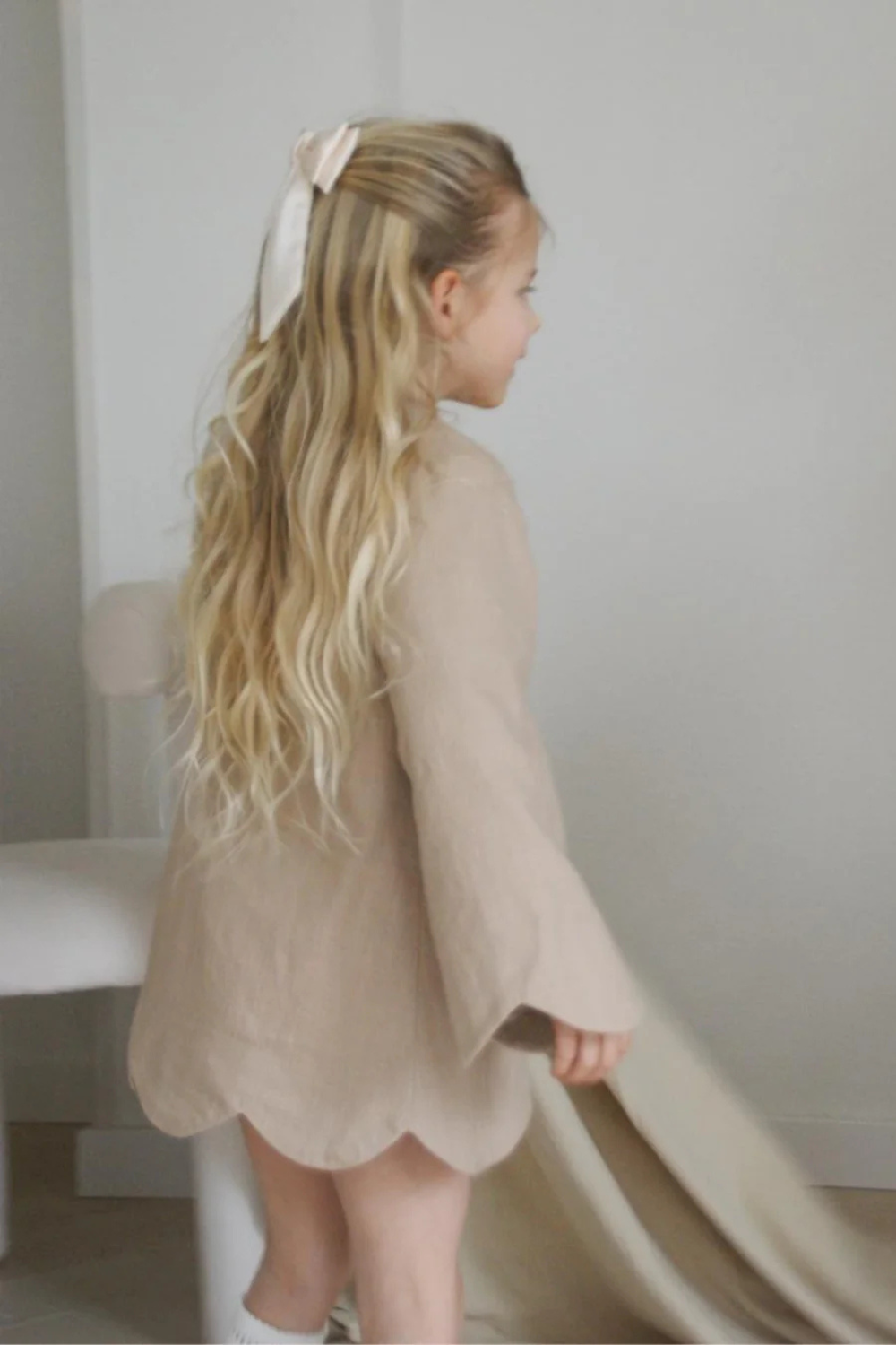 Sweetheart Linen Coat